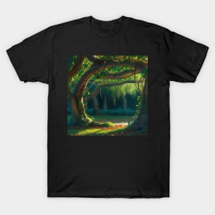 Pantanal Meadow - Lianas and Trees T-Shirt